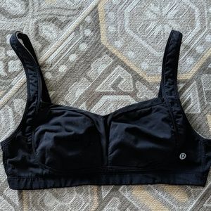Lululemon 36c black TaTa Tamer bra